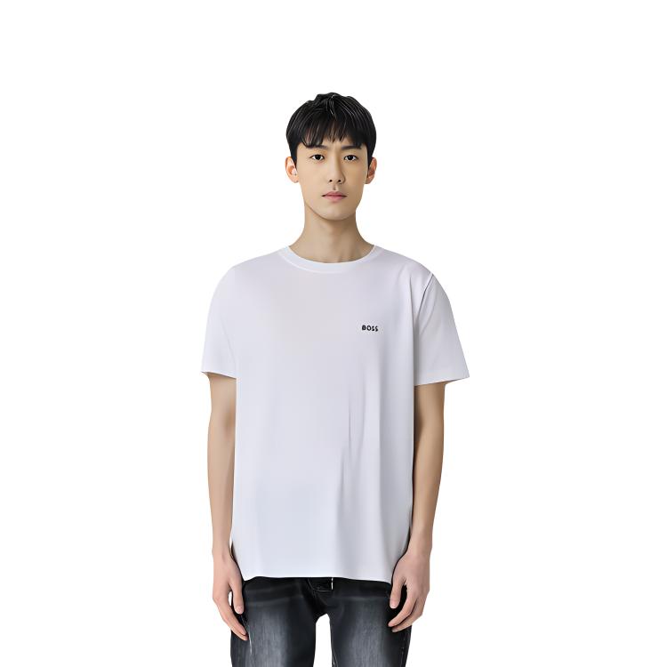 Boss HUGO BOSS Logo Printed Regular Fit T Shirt 50506373-100