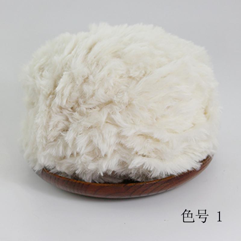 High Quality 100% Polyester Faux Fur Fancy Yarn Mink Like Crochet Yarn for Sweater 2rolls Per Bag