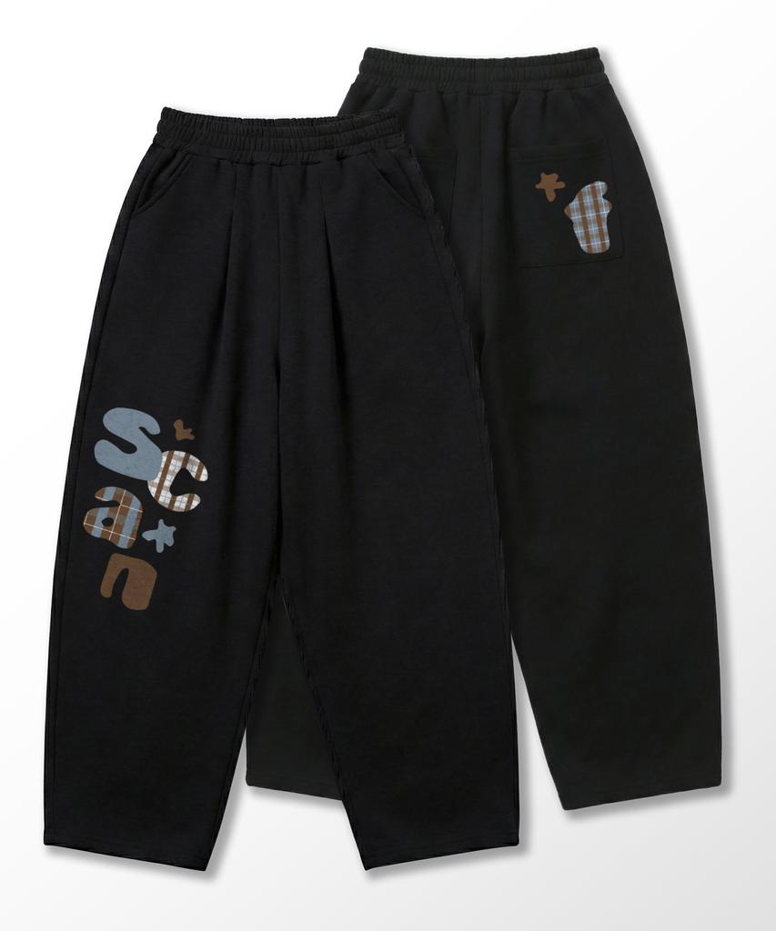 FUZZY SCAN Plumpy Balloon Wide Pants 3 Colors