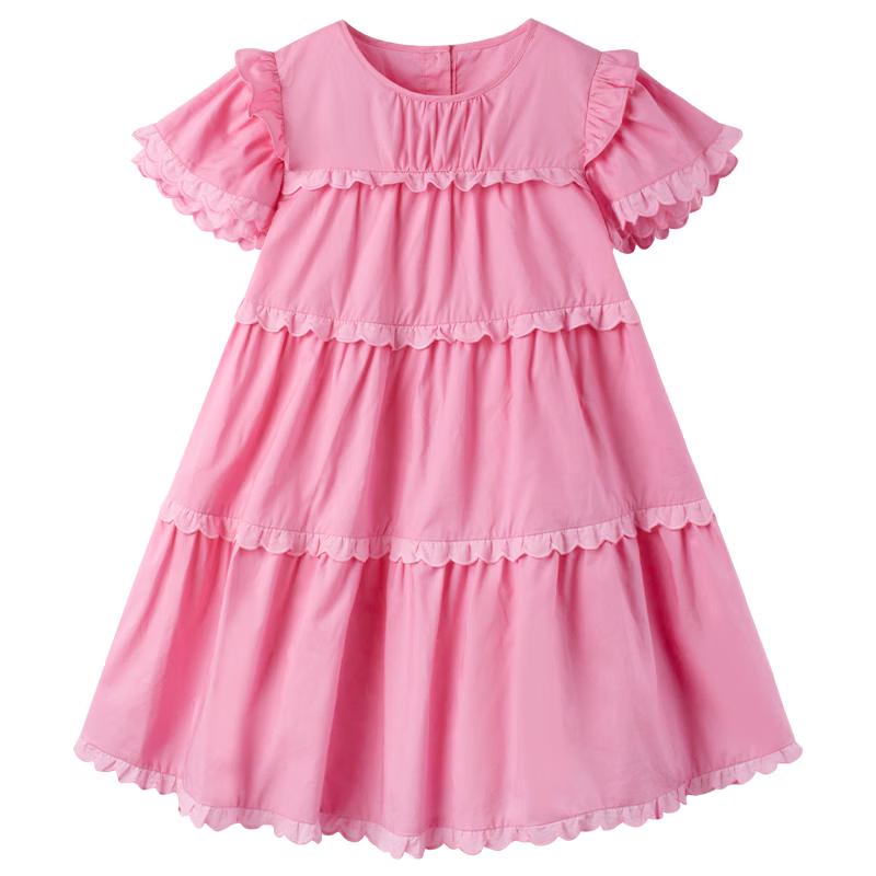 Mucmukn Girls' Tencel Cool Cotton Princess Dress