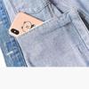 Casual Loose Denim Jacket for Women Students, Autumn and Spring Korean Style Denim Coat