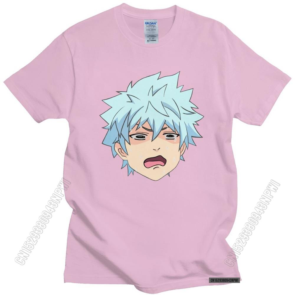 T-Shirt Men's Short Sleeves T Shirts Shun Kaidou Doux Et À La Mode Comic La Vie Désastreuse De Saiki K Anime Japonais En Cotton