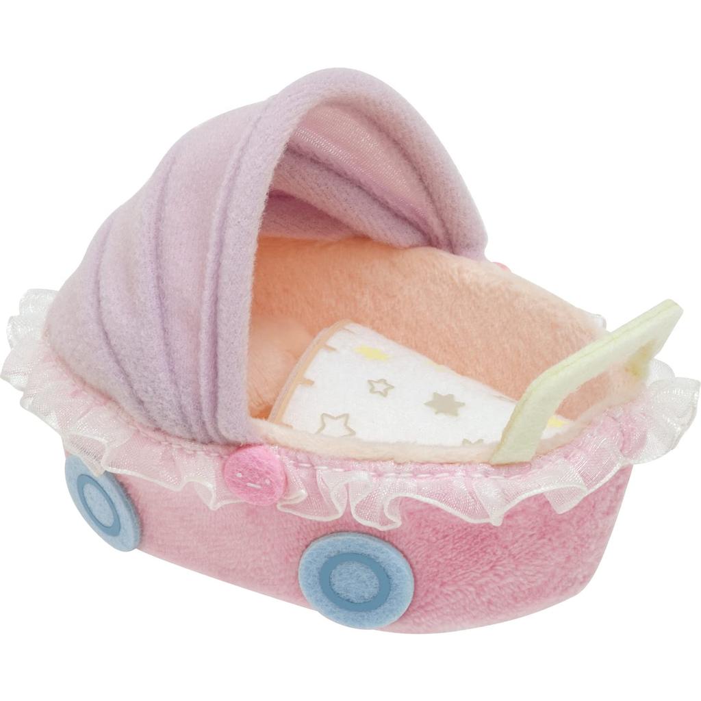 San-X Sumikkogurashi [Sumikko Baby] Mini Plush Stroller MF85201
