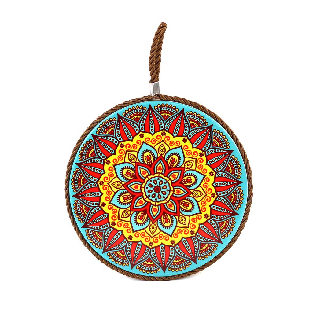 New Chinese Style Daily Dining Placemat Coaster Casserole Bowl Tableware Mat for Kitchen