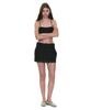 Partimento Woman Multiway Double Waist Transform Skirt_Black