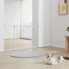 Baby Gate, 29.5"-53" Extra Wide, 30" High, Dog Gate for Stairs Doorways and House, Easy Step Walk Thru Auto Close Child Gate Pet Security Gate with