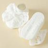 2Set Korean Style Baby Headband Socks Set Lace Bow Elastic Hair Band Anti Slip Socks  0-12 Months