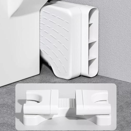 Stołek Toaletowy Pomoc do Kucania Zaparcia Hemoroidy Ulga Antypoślizgowy Stołek Schodkowy Łazienkowy Akcesorium Łazienkowe