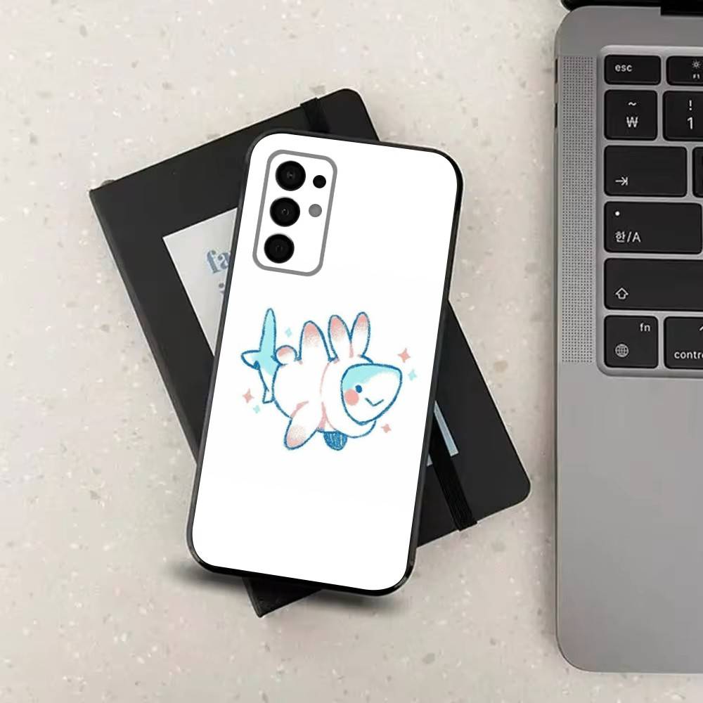 Cute S-Sharks-s Phone Case For Samsung Galaxy A73,31,32,72,41,J7,8,9,53,52,71,22,Note Soft Black Silicone Cover