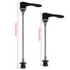 1 Pair   Quick Relse Skewers Axle Skewer 157MM 197MM for   Road Bike Black