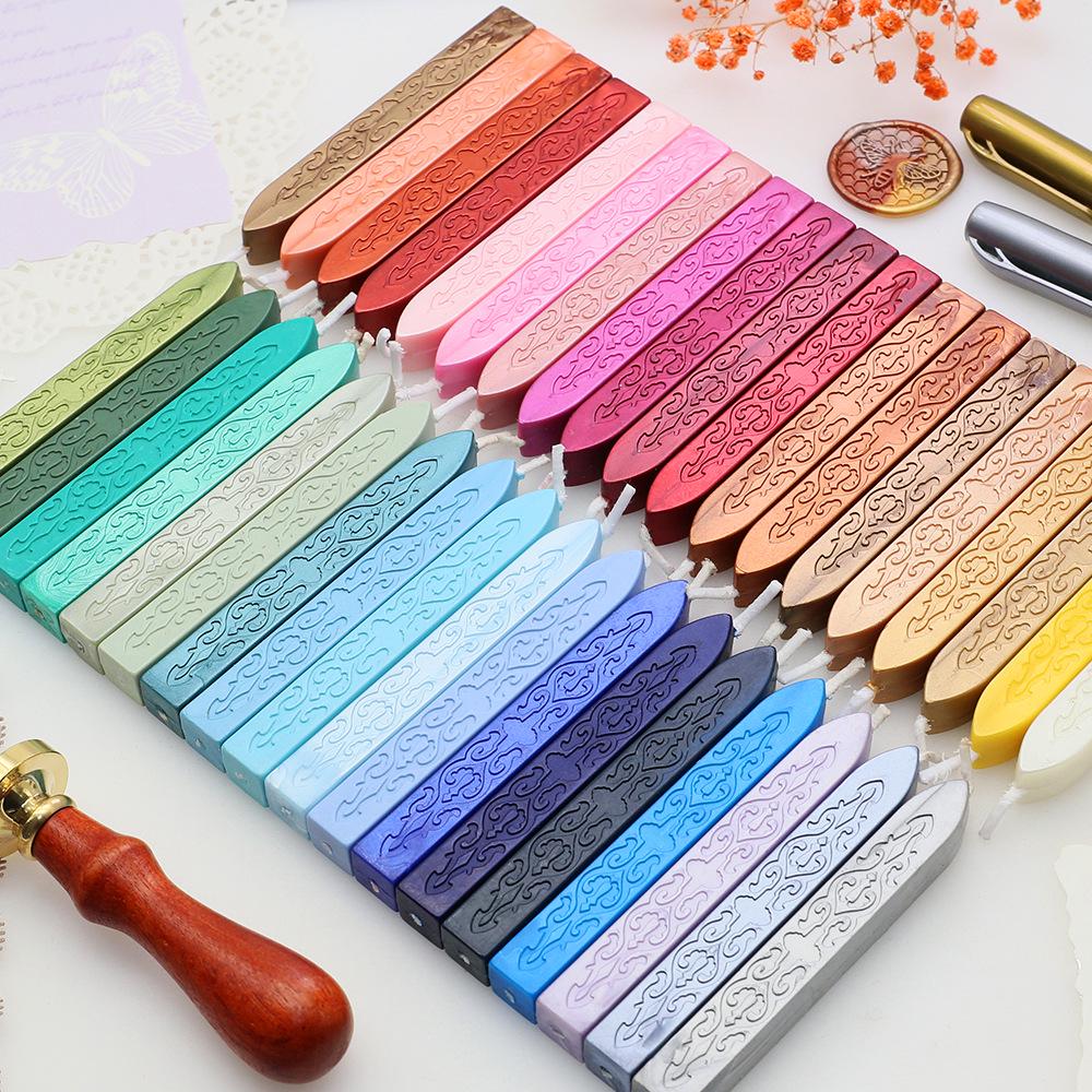 Arrow Pattern Sealing Wax Stick, Core Retro Fire Paint Wax Seal for Envelopes, Available in Multiple Colors