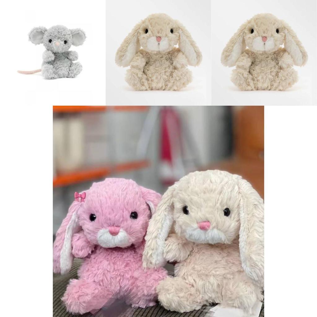 Süßes Maus-Stofftier für Mädchen, Geschenk, gefüllt mit PP-Baumwolle