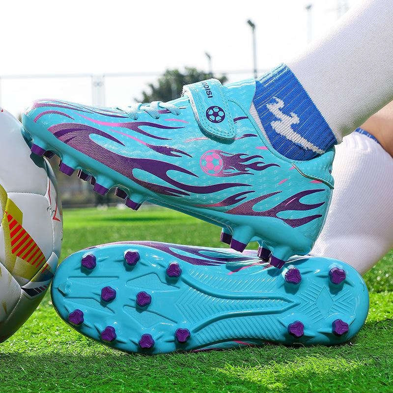 

Boys and girls sports shoes non-slip and wear-resistant youth student football shoes 29 inner length 18.3