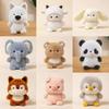 Sevimli 16cm Peluş Arkadaş Bebek Kapibara Fil Dolması Hayvan Yastık Peluş Ayı Hayvan Peluş Oyuncak Uyku Hediyesi