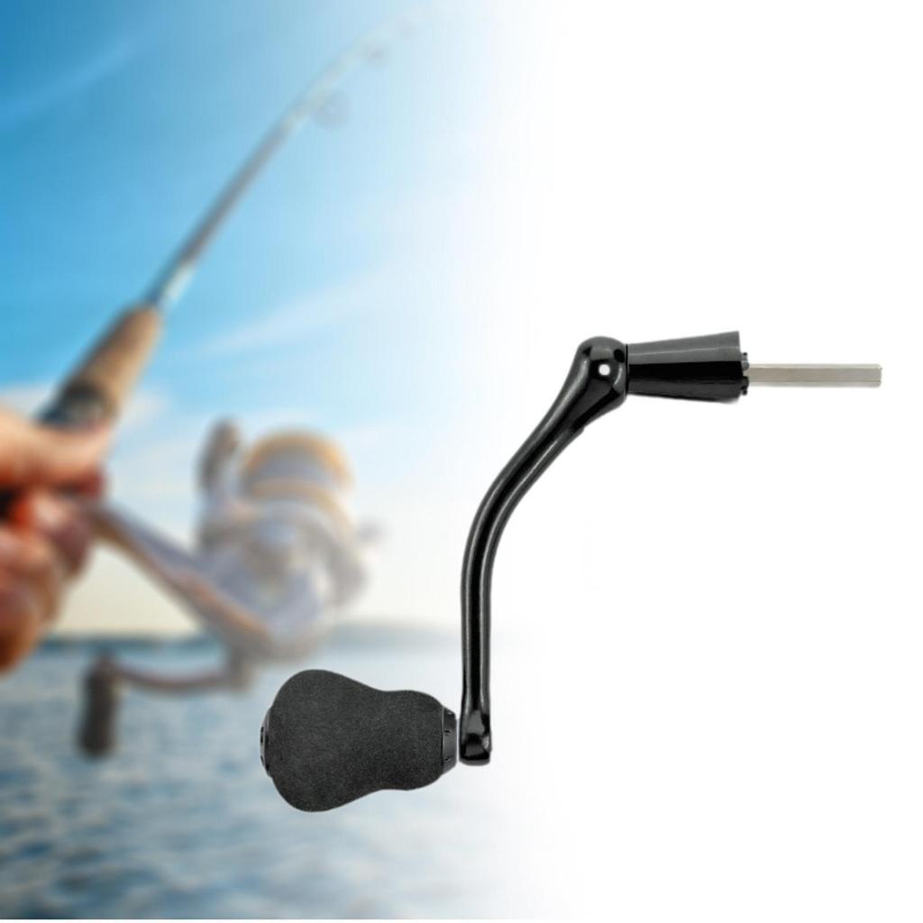 Ramię korby Uchwyt EVA Antypoślizgowe Obrotowe Uniwersalne Zamienne Akcesoria do wędkarstwa morskiego Kołowrotki z pokrętłem obrotowym