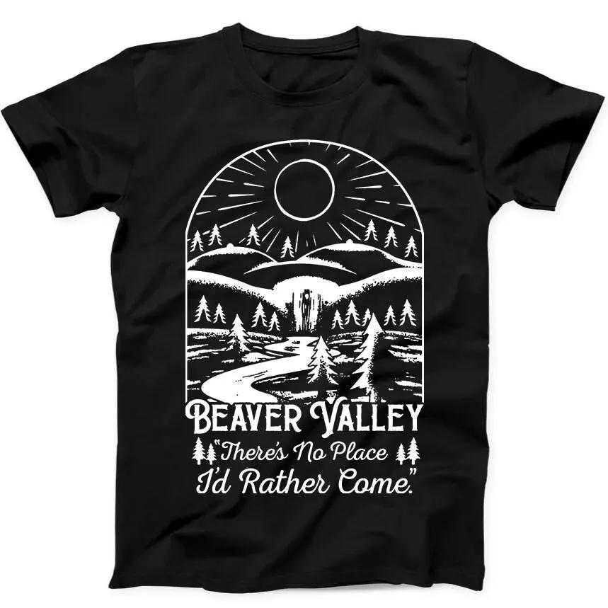 Beaver Valley Boobs There's No Sex Rude Offensive Funny Gift Black T Shirt 161