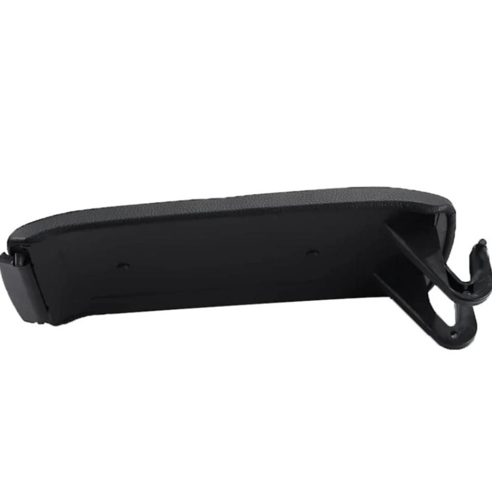 Black Leather Armrest Center Box Console Lid Cover Fora4 S4 A6