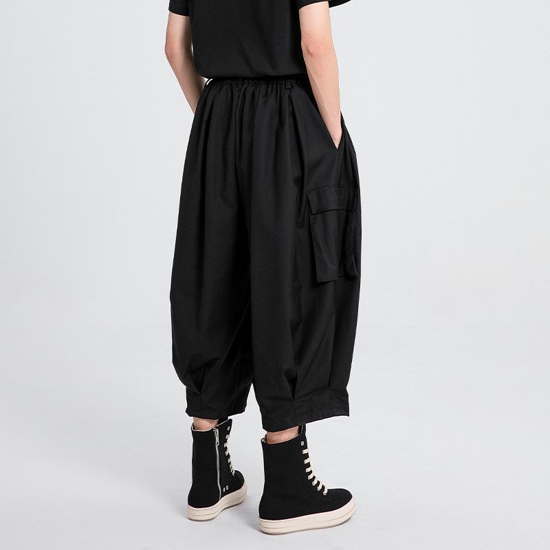 Men's Neutral Wide-Leg Casual Overalls - New Loose-Fit Straight Pants