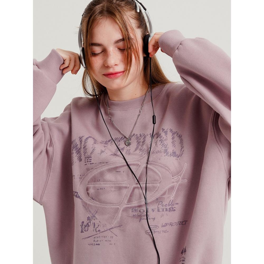 

Wv Project Better Pound Sweatshirt Pale Pink Jimt7756 palepinkS