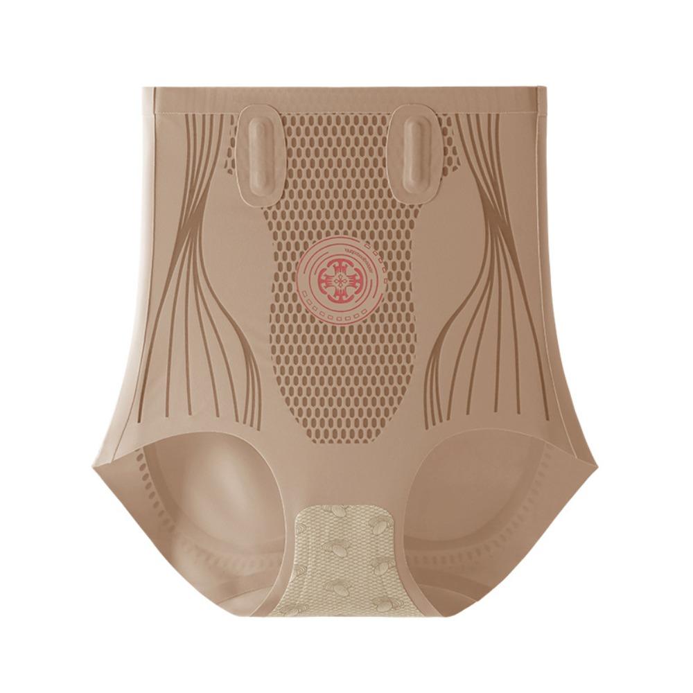 

Формирующее белье трусы с эффектом лифтинга ягодиц хлопковая ластовица утягивающие трусы мягкий послеродовой корректор фигуры женские M кофейный