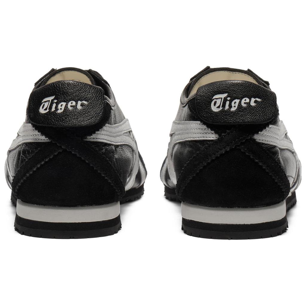 ONITSUKA TIGER Mexico 66 Nm Comfortable Versatile Non-Slip Wear-Resistant Low-Top Casual Shoes Unisex Sneaker Black White 1183C319-002