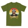Men T-Shirt Snoop Dogg Rapper Hip Hop Leisure Pure Cotton Tees Short Sleeve T Shirts Crewneck Clothing 4XL 5XL