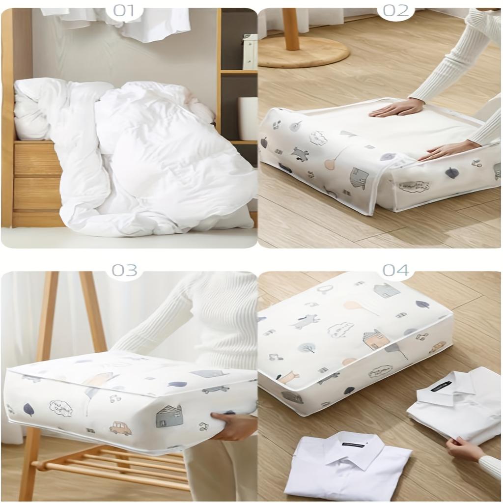 Cute Cartoon Bedding Organizer Bag