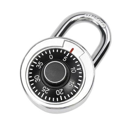 NEW High Security Dia Lock Round Stainless Steel Keyless Padlock Waterproof Turntable Lock Lock Durable High Quality Lock