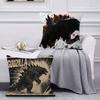 Funny Dinosaur Cushion Cover Pillowcase Upholstery Sofa Throw Pillow Home Decor Pillowcas