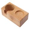 Wooden Coffee Protafilter Stand Holder Coffee Tamper Holder Stand Tamping Station