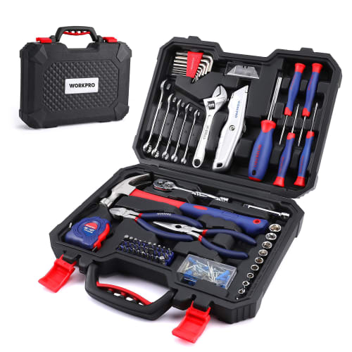 

WORKPRO 160-Piece Home Tool Set, Perfect for Home Improvement, DIY, Furniture Assembly, Home Maintenance, and Repairs, Includes a Convenient Storage C