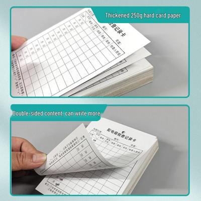 A6 Distribution Box Inspection & Emergency Eyewash Station Patrol Card