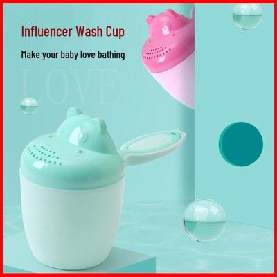 Children's Hippo Shampoo Cup - Baby and Infant Shower Rinse with Free Gift