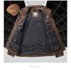 Men's Retro Hong Kong Style Suede Jacket - Spring/Autumn Workwear Lapel (22076)