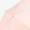 Afternoon Tea Living JL48 Parasol [100% UV Protection and Light Blocking Fabric] Logo Embroidered Folding Umbrella for Sun and Rain, Pink