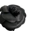 Chanel Kamelienbrosche schwarz Damen Gebraucht