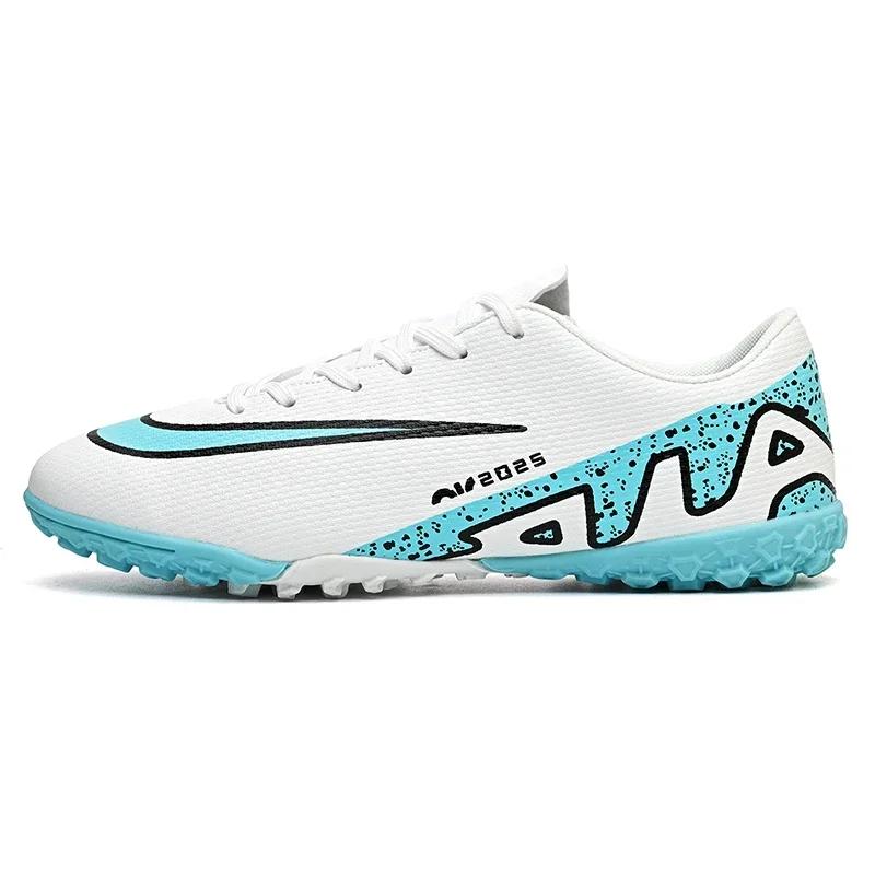 Original Men Football Shoes TF/FG Indoor Society Cleats Soccer Shoes Professional Fast Football Field Boots Grass Training Match