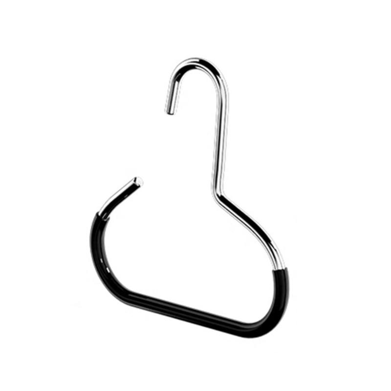 

Multipurpose Metal Scarf and Belt Hangers for Wardrobe Nonslip Design for Efficient Organization of Accessories чёрный