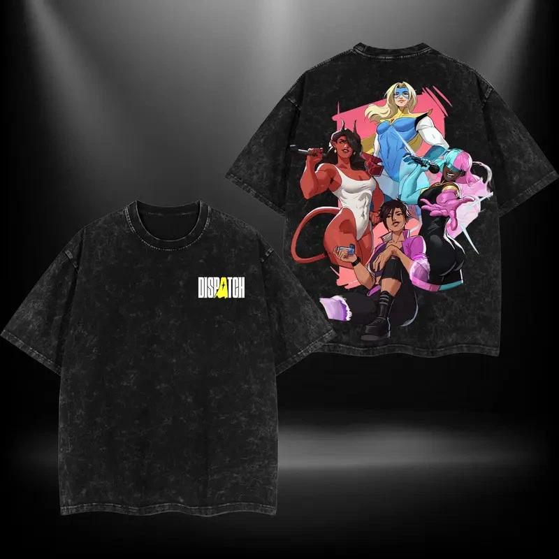 Dispatch V2 Super Hero Game Double Printed Fantasy Graphic Tee Mens T-Shirt XS
