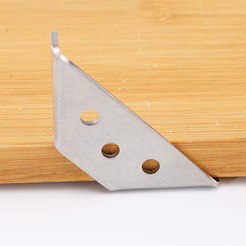 5/10PCS Universal Furniture Corner Connector Stainless Steel Small Universal Corner Code Fastener Triangular Support Furniture