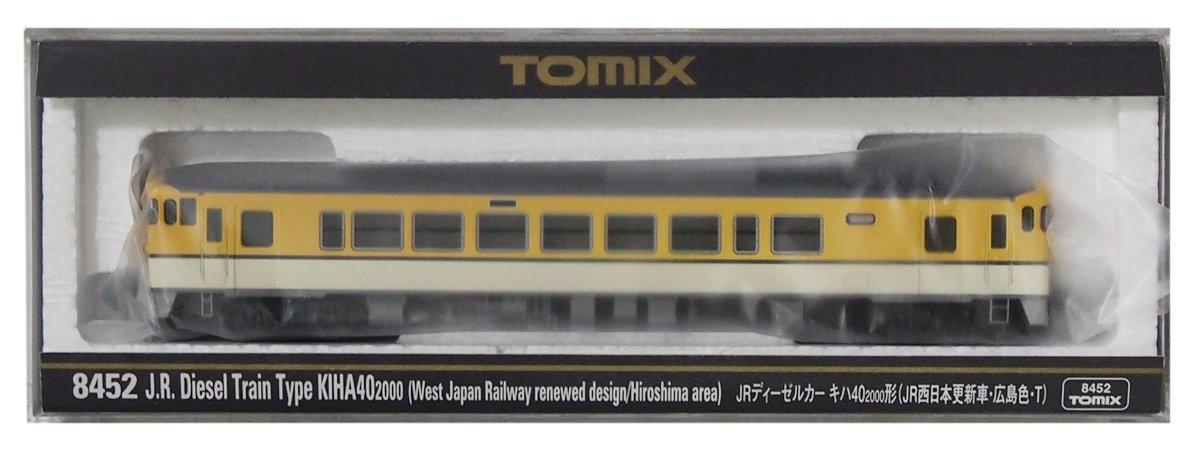 

TOMIX N Gauge Киха 40 2000 Серии JR West Обновленный Вагон Цвет Хиросимы Т 8452 Железнодорожная Модель Дизель-поезд