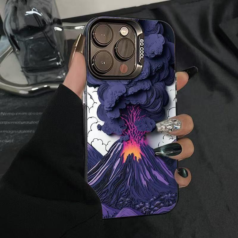 

Чохол для iPhone 17 Pro Max Вулканічна енергія - Підходить для iPhone 16/15/14, Стильний та міцний для європейського та американського ринків 17Pro