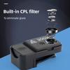 200x Mobile Microscope Microscope Mobile Phone Microscope Microscope with LED Lights CPL Filter   for