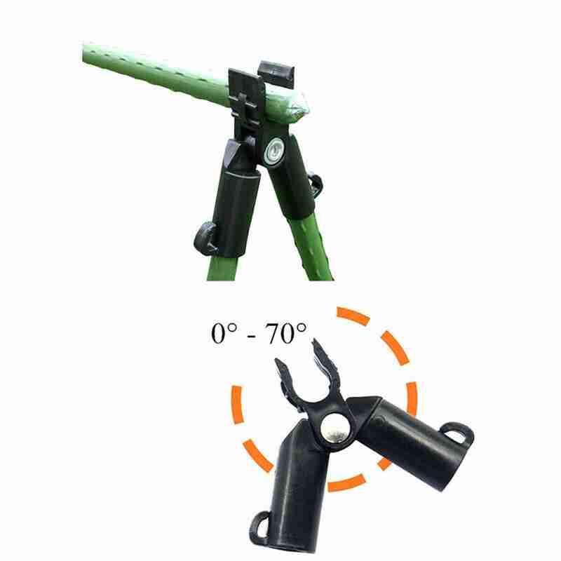5PCS Anlage Unterstützung Markise Säule Zubehör EINE Clip Schnell Garten Up Stahl Klettern Reben Rohr Anlage Unterstützung Halterung Halterung set