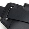Leather mobile phone bag set men's fanny pack key vertical summer men's work site wearing a belt around the waist bag.