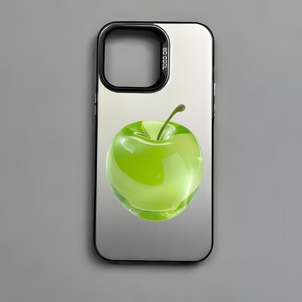 Crystal-Clear Apple Phone Case For iPhone 17 16 15 14 13 12 11 Pro Max Air Colorful Matte Laser Aurora Shockproof Phone Case