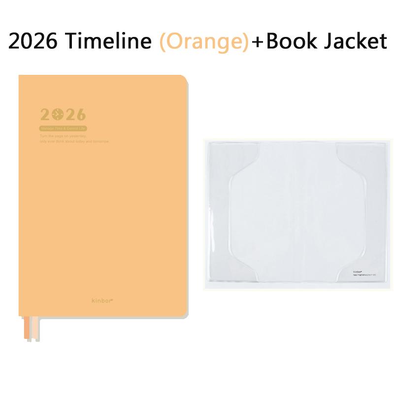 Kinbor Time Management Planner A5 Planner 52g Japan Tomoe River Paper Smooth Writing Efficiency Notebook Time Management