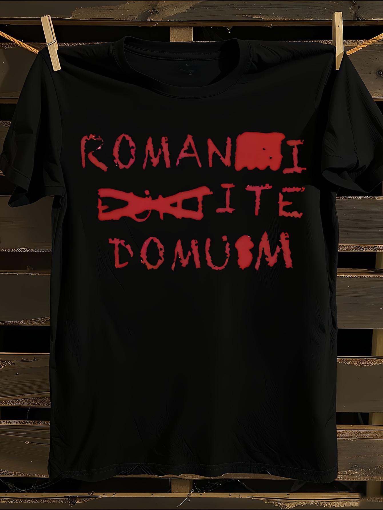 Monty Python Inspired Romani Ite Domum Graphic Tshirt S