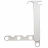 AISEN LK422 Polypropylene/ABS Resin/Neodymium Magnet Curtain Hooks, 4 Hooks
