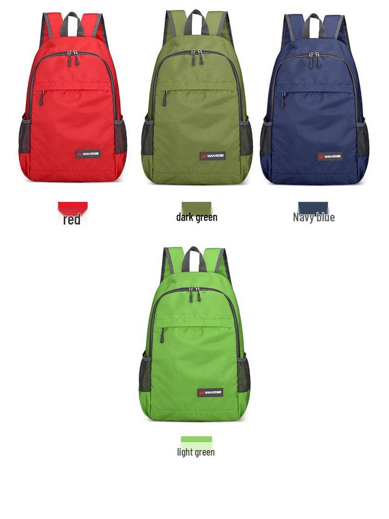 Leichter faltbarer Reise-Rucksack mit großem Fassungsvermögen für Damen